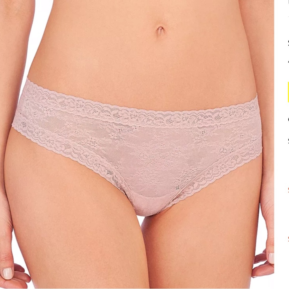 (2) NATORI Escape Lace Thong - Picture 9 of 12